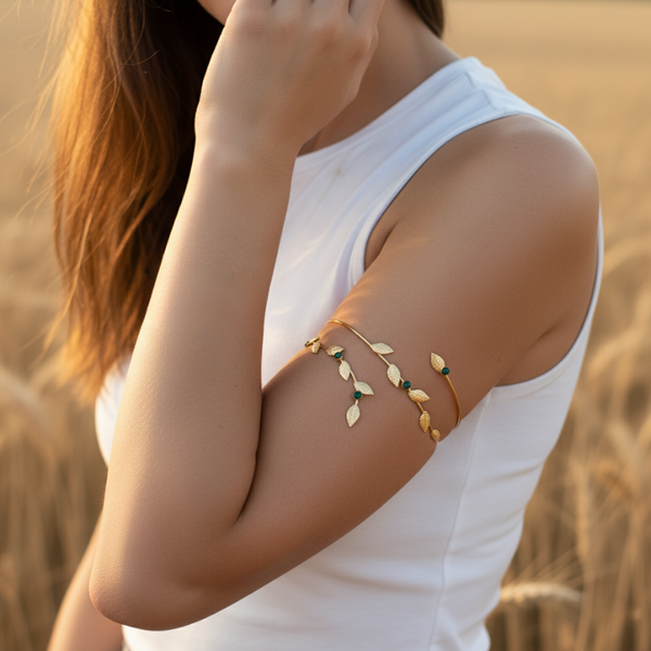 Aurora Flow Arm Cuff Bracelet