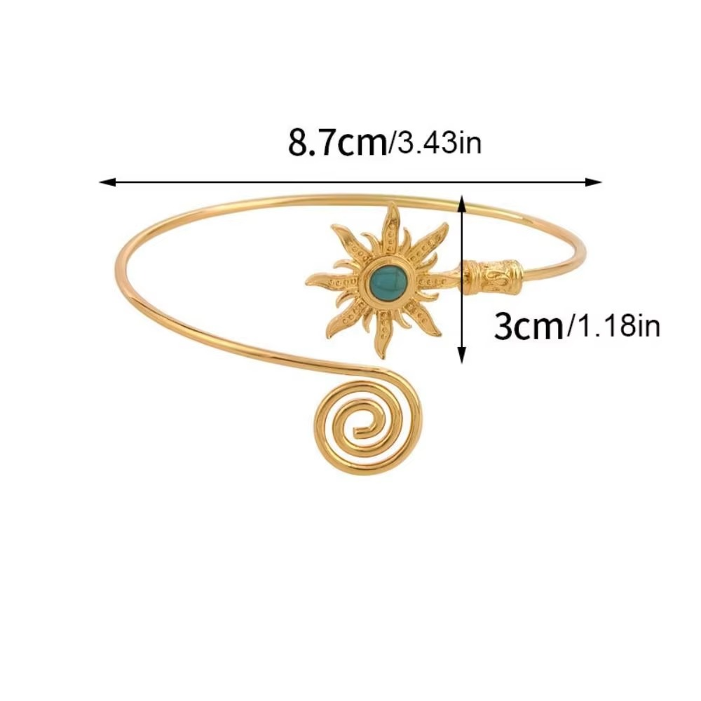 SunKissed Arm Cuff Bracelet