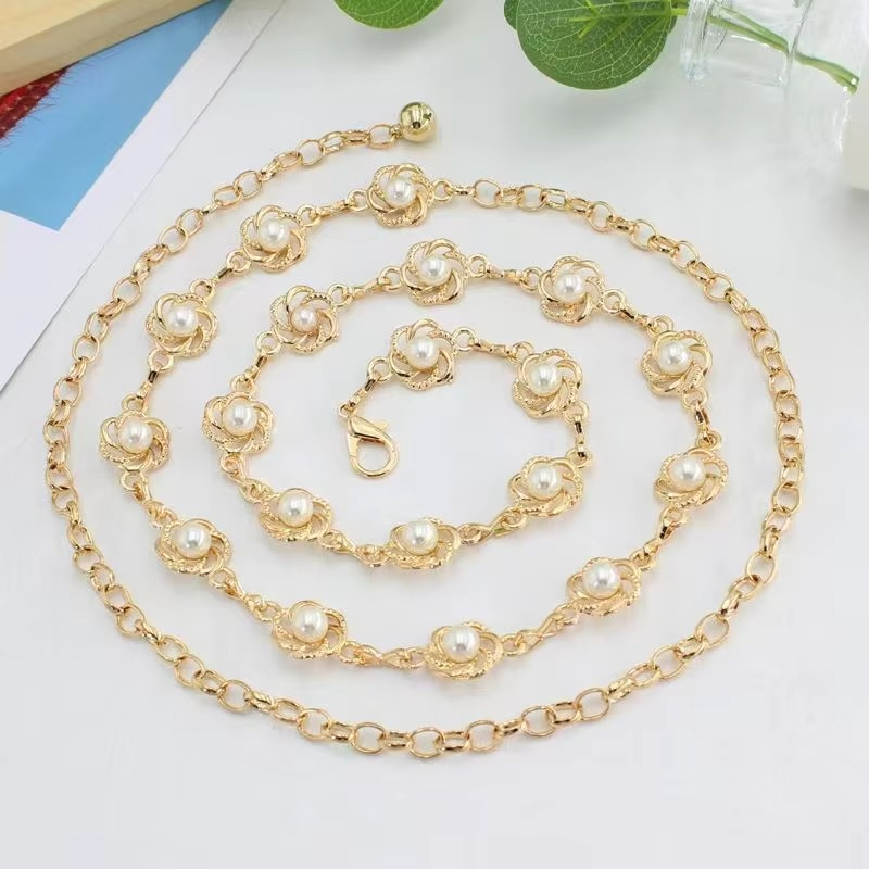 BlossomPearl Belly Chain