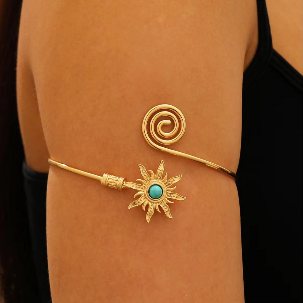 SunKissed Arm Cuff Bracelet
